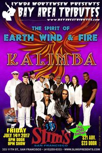 Kalimba The Spirit of Earth Wind and Fire live at Slims