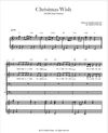 "Christmas Wish" SATB Sheet Music with Piano