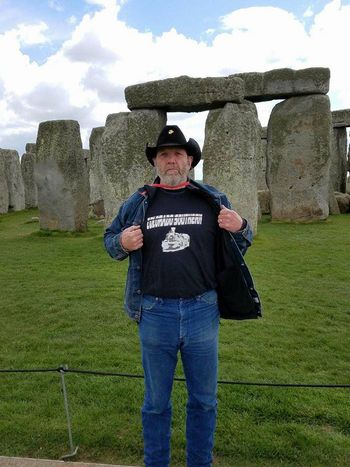Billy at Stonhenge!
