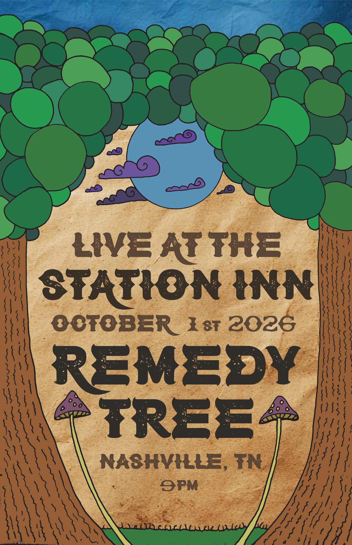 Station Inn Poster 11" by 17" 