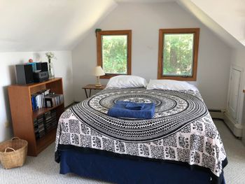 BOOKED Brick House bedroom
