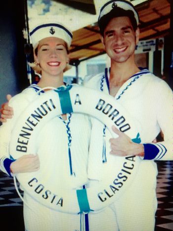 on the Costa Classica Cruise Ship, Italy
