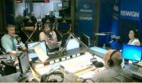WGN Radio Interview with Flo Costa and Dave Hoekstra - Showcase Studio, Chicago
