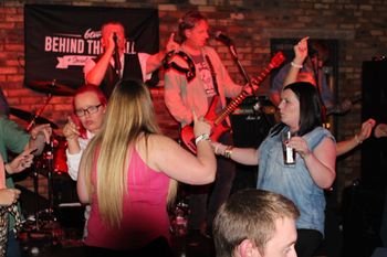 Havin fun At Behind the Wall Falkirk 5th September
