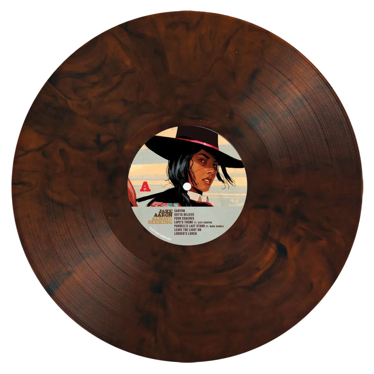 Always Seeking - Vinyl Amber Marbled
