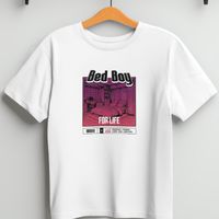 T-shirt BED BOY FOR LIFE v1 (white)