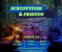 Scruffyfish & Friends Happy Hour