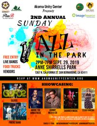 2nd Annual Sunday Jazz in the Park