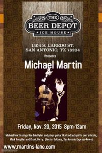 MICHAEL MARTIN SOLO @ The Beer Depot