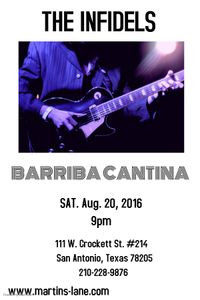 The Infidels@ Barriba Cantina