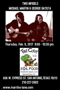MICHAEL MARTIN & GEORGE BATISTA @ THE COVE