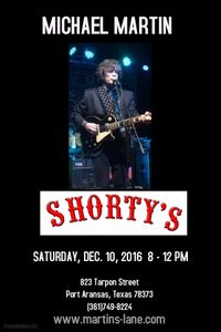 MICHAEL MARTIN solo @ Shorty's