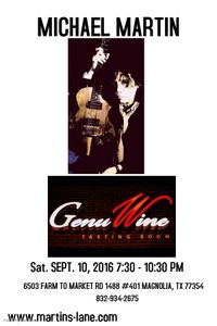 MICHAEL MARTIN SOLO @ GenuWine