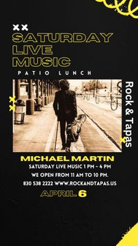 Michael Martin @ Rock and Tapas in Castroville, TX