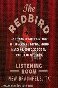 Butch Morgan & Michael Martin @ The RedBird Listening Room