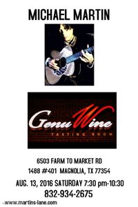 MICHAEL MARTIN solo @ GenuWine