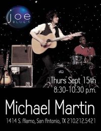 MICHAEL MARTIN solo @ Joe Blues