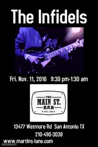 THE INFIDELS @ MAIN STREET BAR