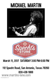 MICHAEL MARTIN solo @ Specht's Store