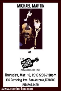 MICHAEL MARTIN @ The Pigpen Bar
