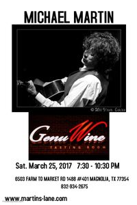 MICHAEL MARTIN Solo @ GenuWine