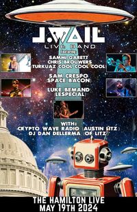 J.Wail Live Band ft/ Sammi Garett and Chris Brouwers (Turkuaz, Cool Cool Cool) Luke Bemand (Lespecial) & Sam Crespo (Space Bacon)