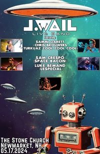 J.Wail Live Band ft/ Sammi Garett and Chris Brouwers (Turkuaz, Cool Cool Cool) Luke Bemand (Lespecial) & Sam Crespo (Space Bacon)
