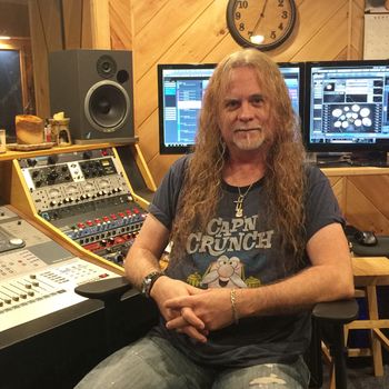 Me mixing in the control room.
