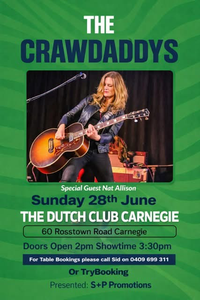 The CRAWDADDYS with Nat Allison at the Dutch Club Carnegie Hall