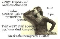 Cindy Thrall w/ Reckless Abandon