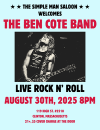 The Ben Cote Band @ The Simple Man Saloon