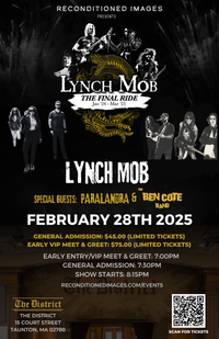 Lynch Mob, Paralandra, and The Ben Cote Band
