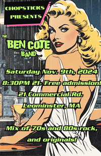 The Ben Cote Band @ Chopsticks