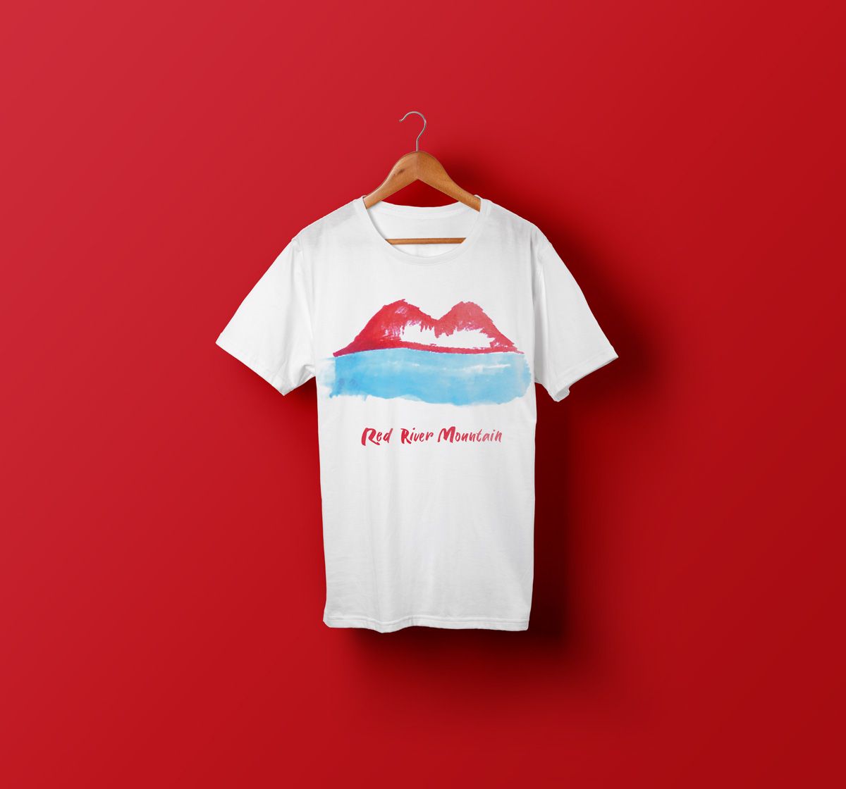 Red River Mountain Moken hand paintings T shirt