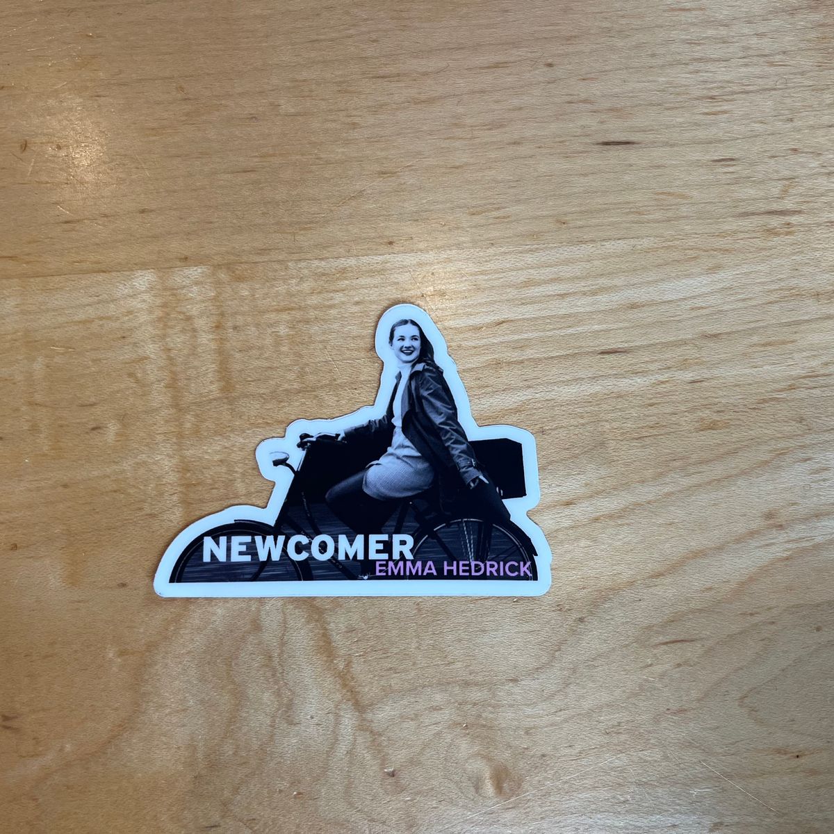 Newcomer Vinyl Sticker
