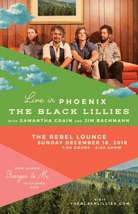 Jim Bachmann W/ Black Lillies and Samantha Crain