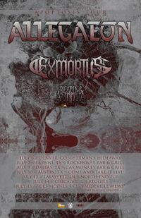 Exmortus w/ Allegaeon, Reaping Asmodia