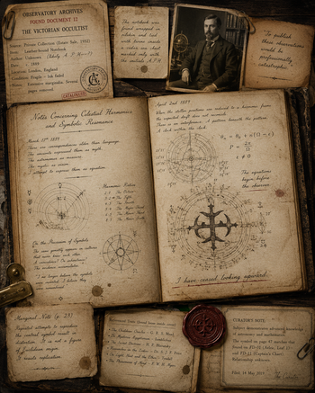 A.P.H. Victorian Occultist - Notes -1889
