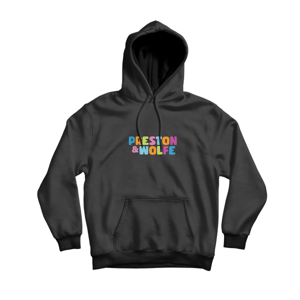 BLACK Preston & Wolfe Album Hoodies