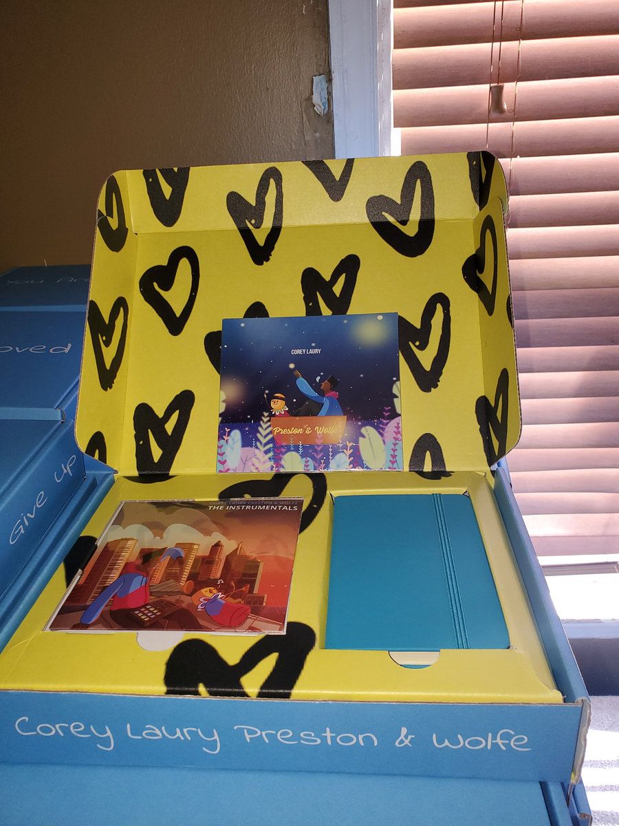 Corey Laury Preston & Wolfe Mental Health Care Package