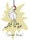 Chicken Strips Print
