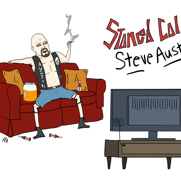 Stoned-Cold Steve Austin Print