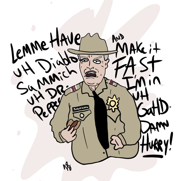 Buford T. Justice Print