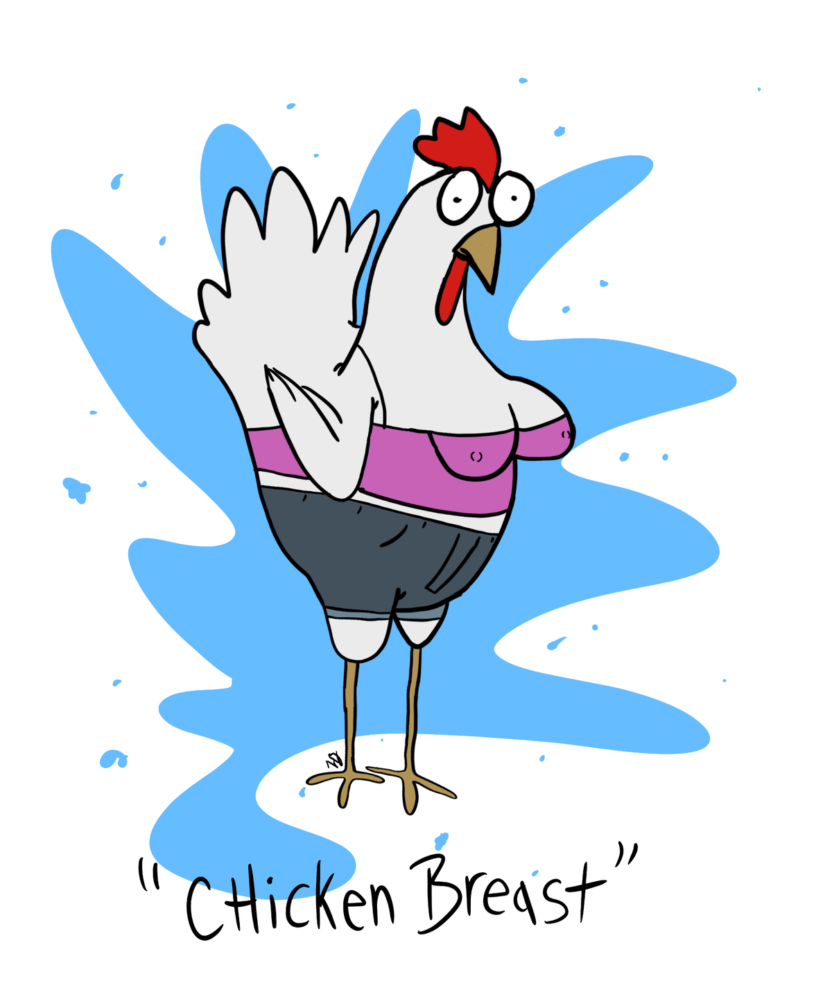 Chicken Breast Print