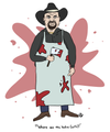 Where’s The Bodies Garth Print