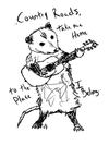 Country Roads Possum Print 