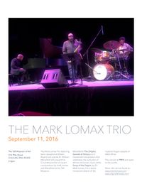 Mark Lomax Trio 