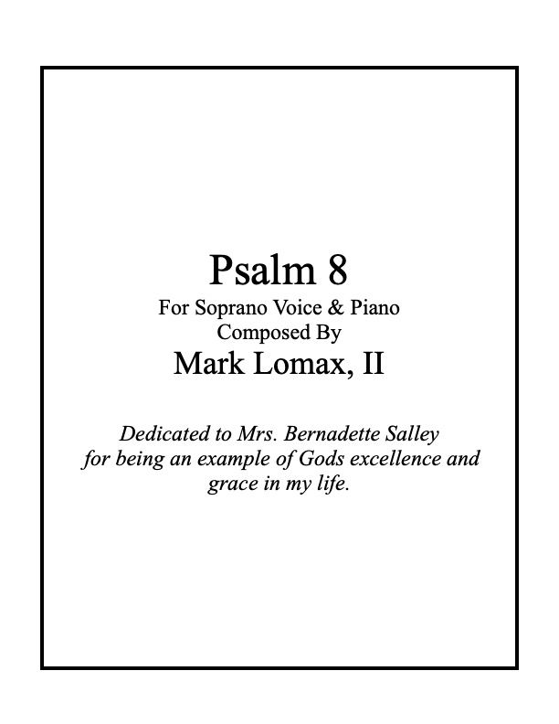 Psalm 8