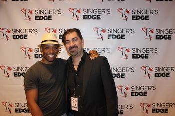 me and my vocal coach
