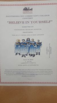 Baltimore City Community College Concert